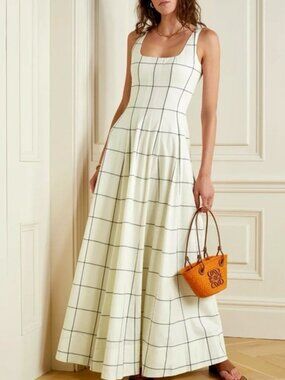 chinese dress ladies STAUD WELLS MAXI DRESS WHITE main image 1